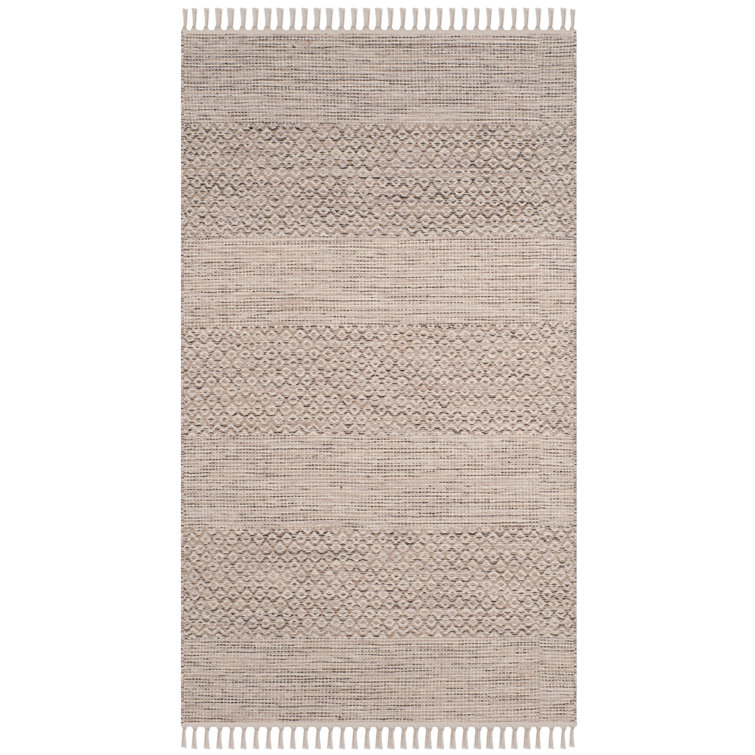 Bester Hand Woven Cotton Geometric Rug