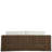 Como 90.75'' Wicker Outdoor Patio Sofa