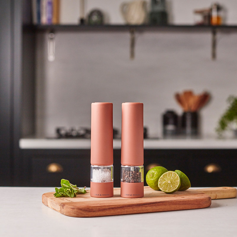 Brand Salt & Pepper Shaker, Orange