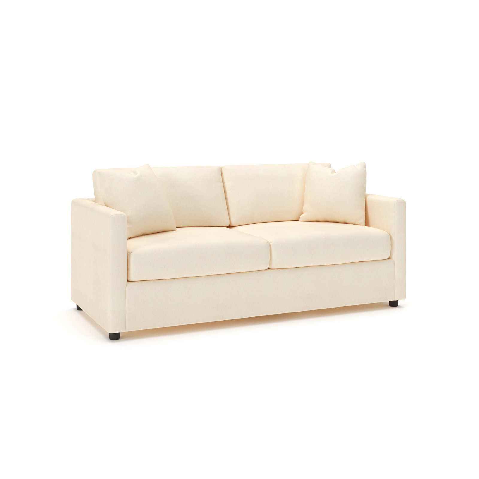Godwin 75'' Upholstered Sleeper Sofa, Bayou Natural Canvas