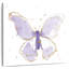 Papillons dorés lavande Brampt-109227303