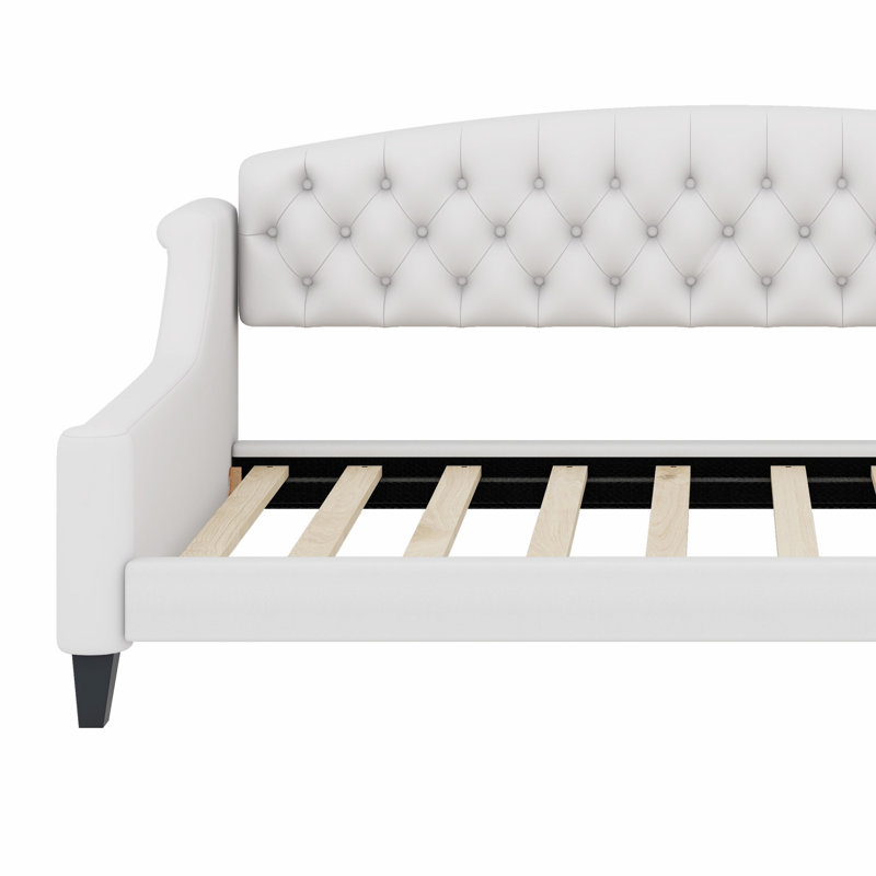 Lit de jour Modern Luxury, Beige, Lit simple