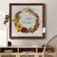 «Pumpkin in Fall Wreath», art textuel sur toile-1748311569-1748348448