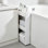 Armoire de rangement à roulettes étroites à 3 couches convenant aux espaces de rangement en plastique dans la cuisine / salle de bain / chambre à coucher