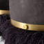 Leather Ostrich Fluff Pouf-2048786898
