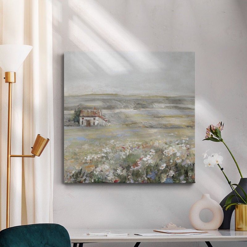 Toile tendue pré-tendue Soft Summer Meadow I-Premium Gallery