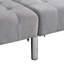 Lit pliant gris avec une éponge confortable pour une bonne chambre à coucher en tissu respirant-1652195840-1652195841
