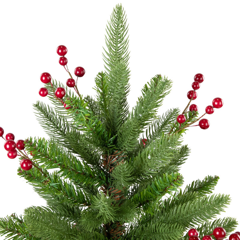 Real Touch Potted Sarasota Pine Artificial Mini Christmas Tree - 24" - Unlit