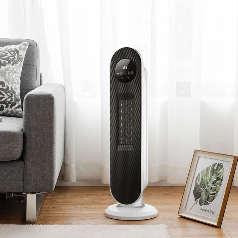 Breeins 6824 BTU Wall Mounted Space Heater with Adjustable Thermostat