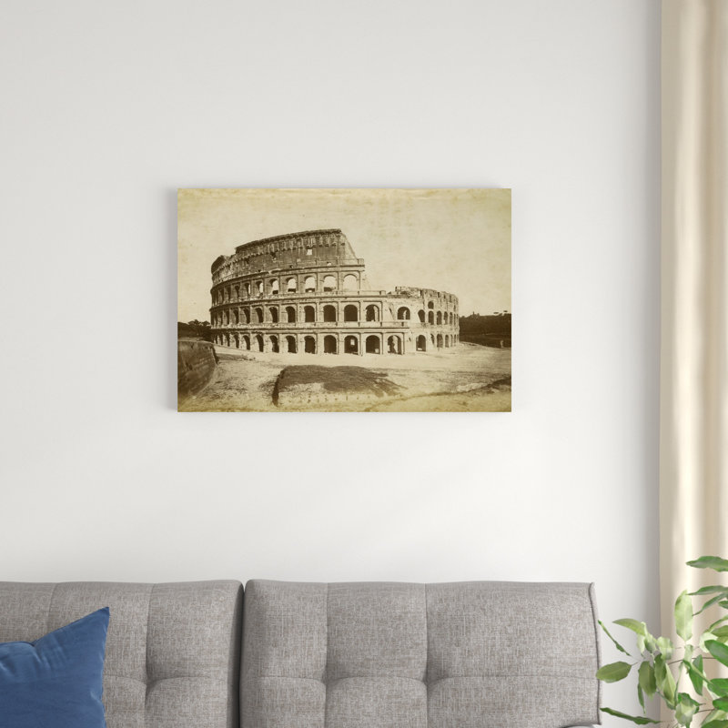 «The Colosseum», photographie sur toile, H 20 po x l 30 po