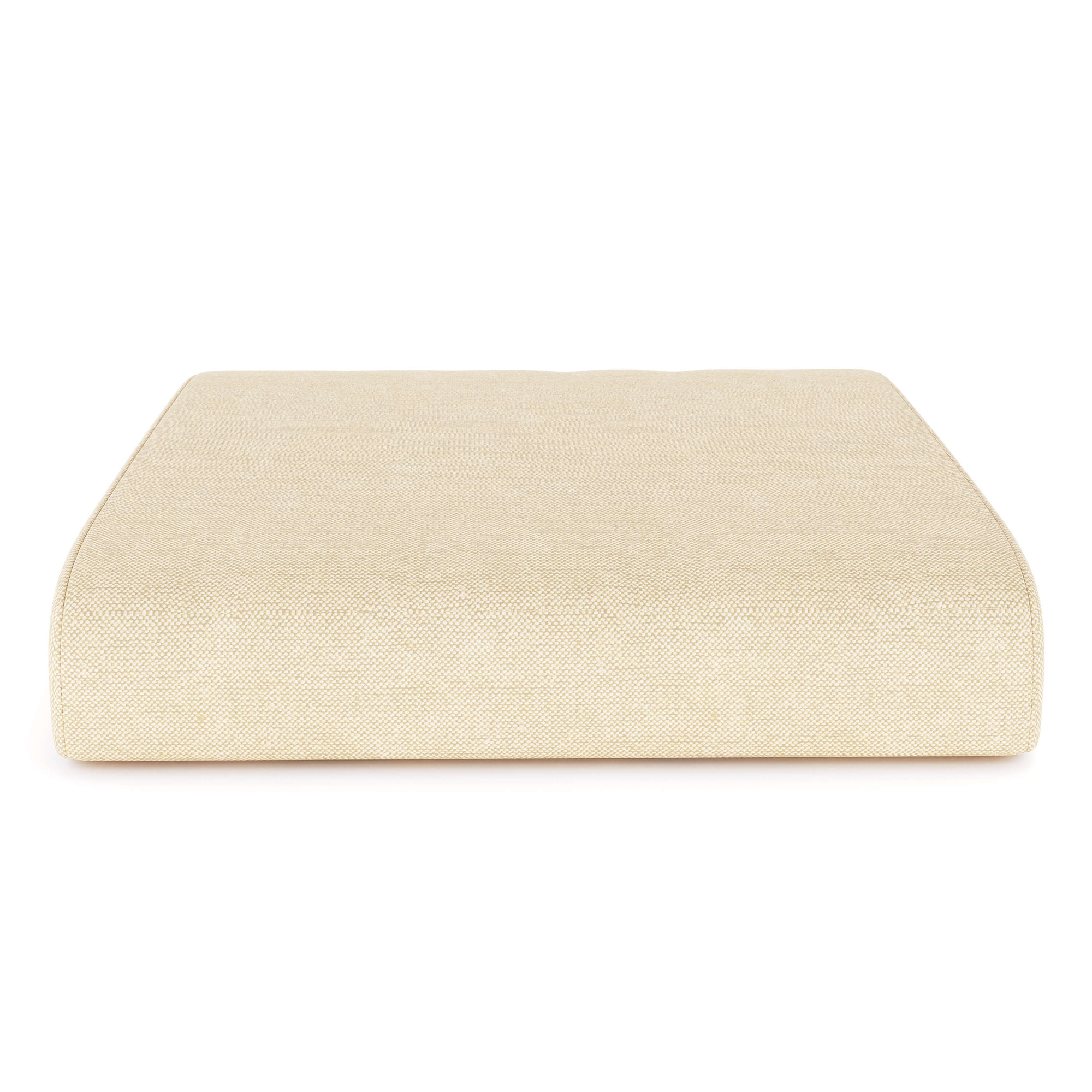 Sunbrella Outdoor Ottoman Cushion, 4" H x 22" W x 20" D, Canvas Canvas Sunbrella® Canvas