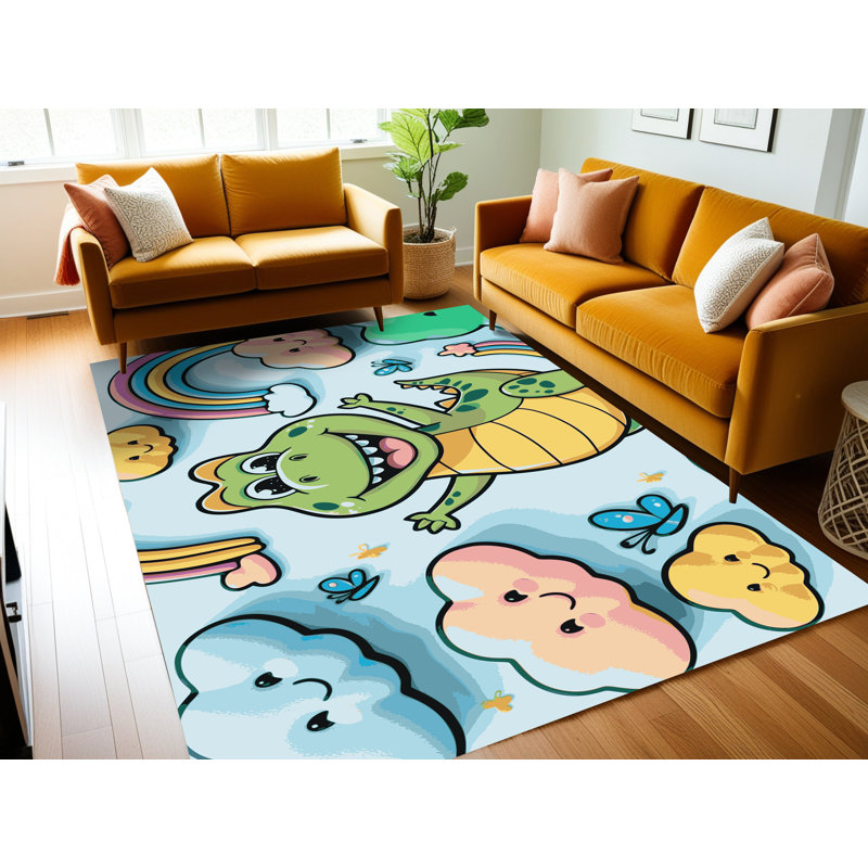 Tapis lavable pour animaux Zoomie Kids, Rectangulaire 2 pi x 3 pi