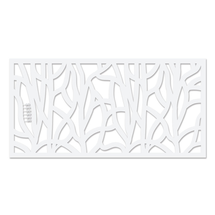 Grid Axcents 2 ft. H x 4 ft. W Polyethylene Privacy Screen & Reviews ...