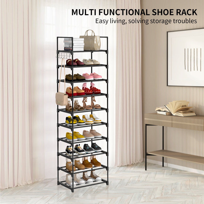 25 Pair Shoe Rack Storage 
