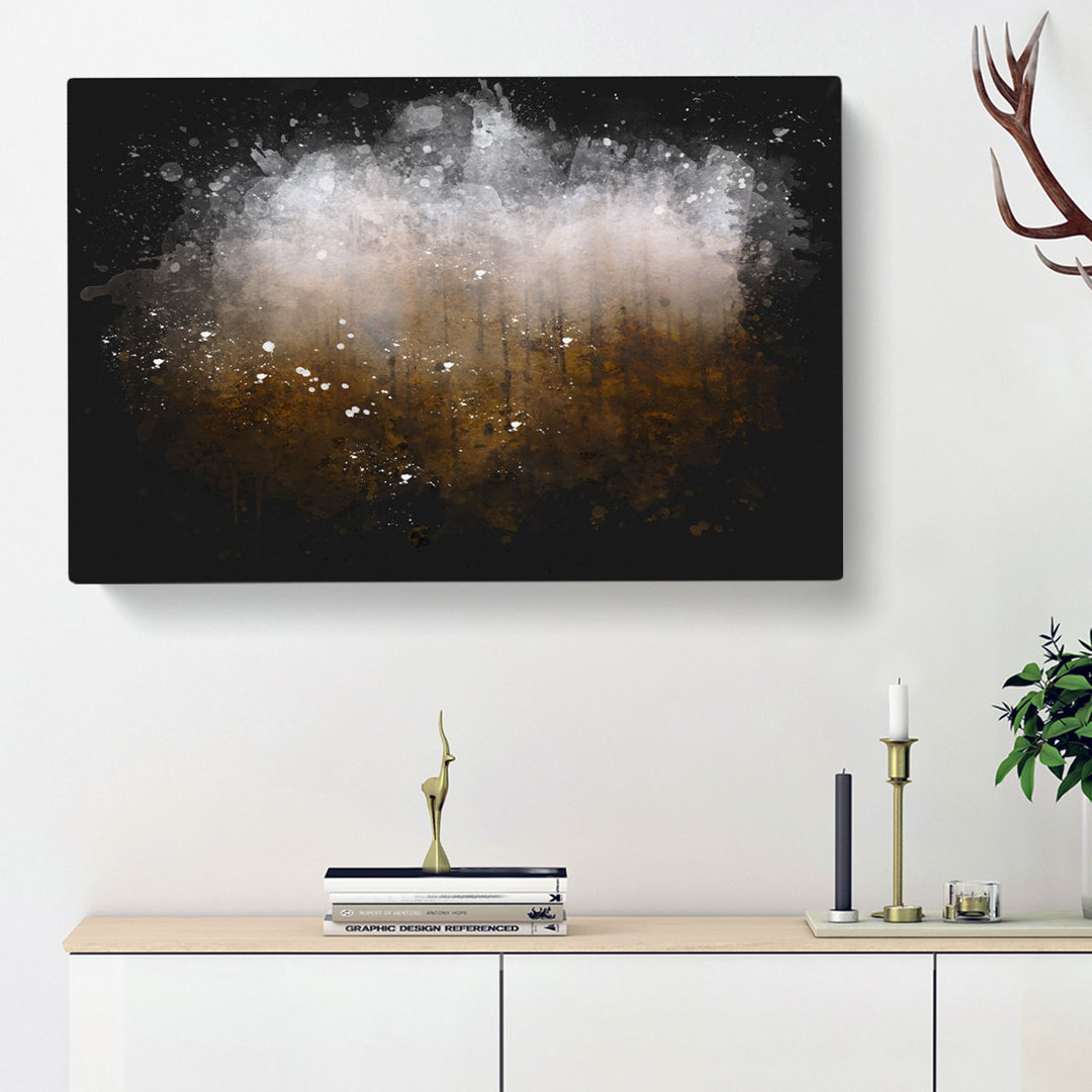 Lappach Forest In Italy - Wrapped Canvas