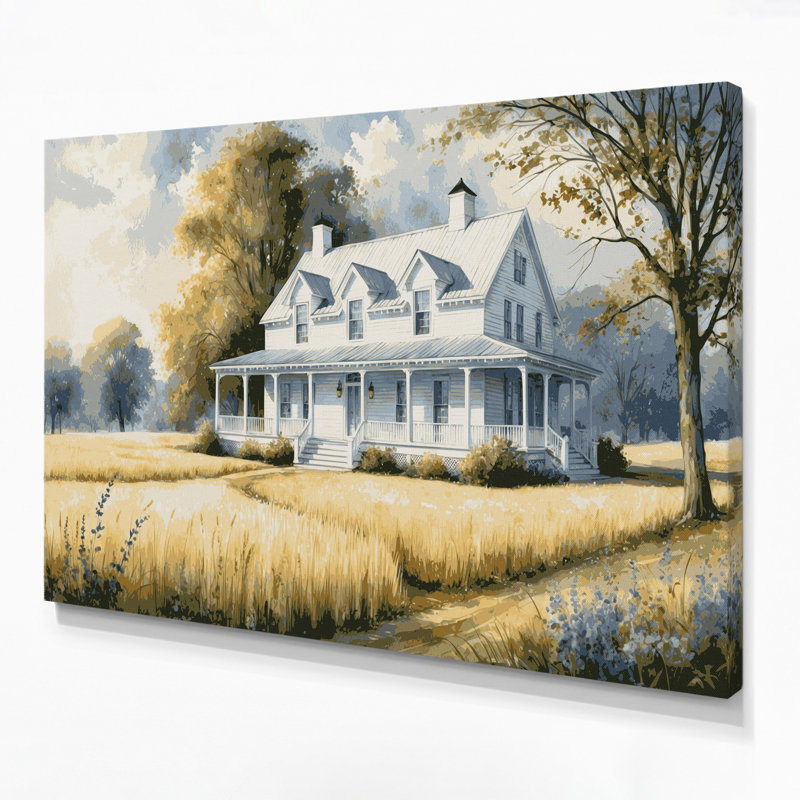 Art mural sur toile Farm, H 11 po x l 14 po