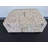 Linen Upholstered Storage Ottoman