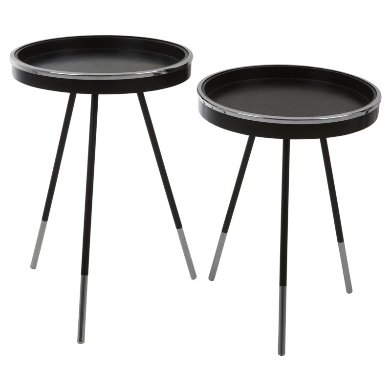 Anyelina Tray Top Side Table Set