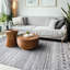 Tapis gris Southwestern-1925138222