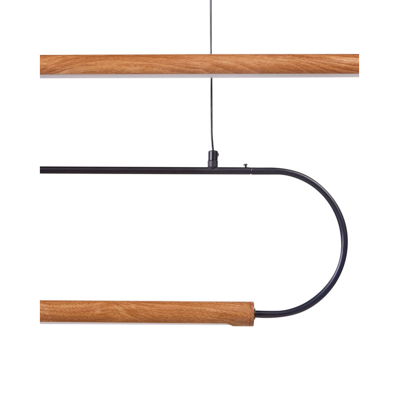 Metis 2 - Light Matte Black LED Novelty Pendant