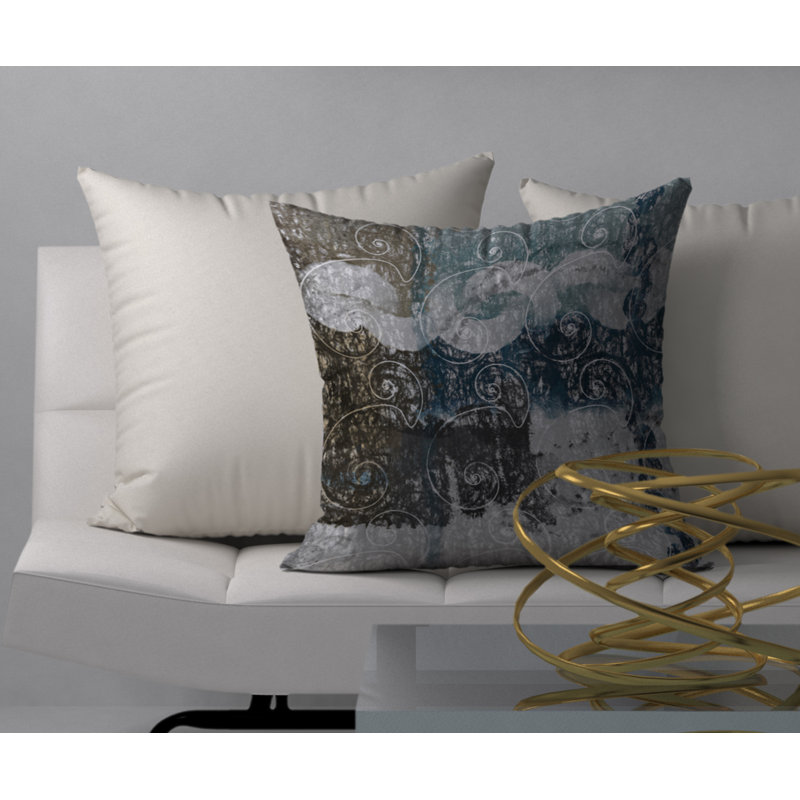 Housse d’oreiller carrée et insert alertes, 24 po x 24 po