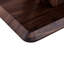 Table basse avec surface texturée en noyer - Ajoute une décoration rectangulaire luxueuse de style brun foncé au salon