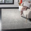 Tapis gris foncé / ivoire Faustina-96696233