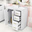 Ensemble de meuble-lavabo simple autoportant avec lavabo sous le comptoir en céramique Camuto Modern-317715548