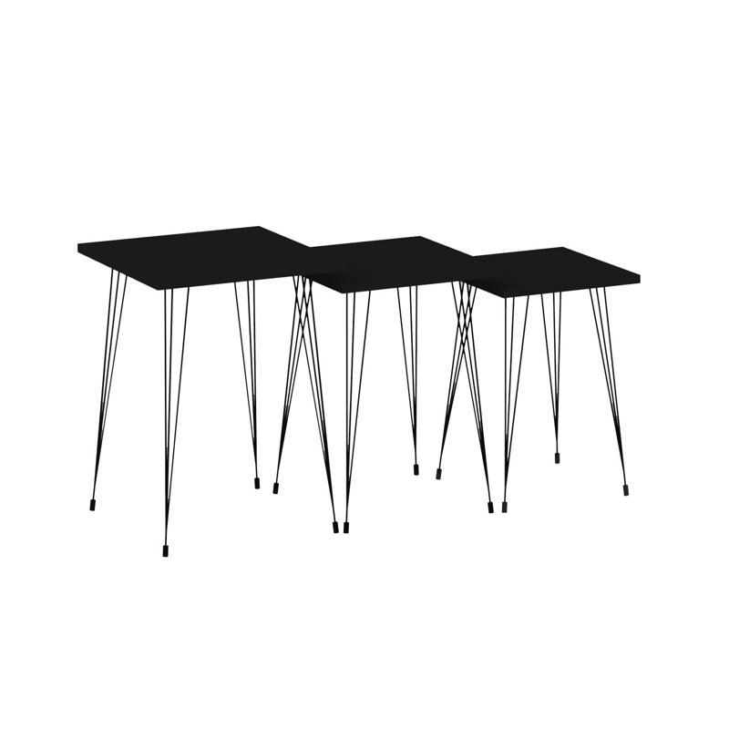 Puqa Design Coffee Table, Black