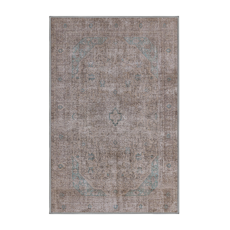 Tapis brun Salena, Rectangle 7 pi x 9 pi
