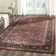 Petronella Viscose Oriental Rug in Red/Brown