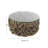 Driftwood Handmade Stacked Collage Living Room Coffee Table with Tempered Glass Top
