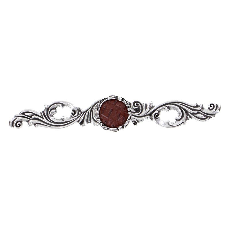 Liscio Novelty Knob, Antique Silver