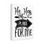 Plans For Me - Wrapped Canvas Print-335166034
