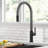 Oletto Pull Down Single Handle Kitchen Faucet-69686779