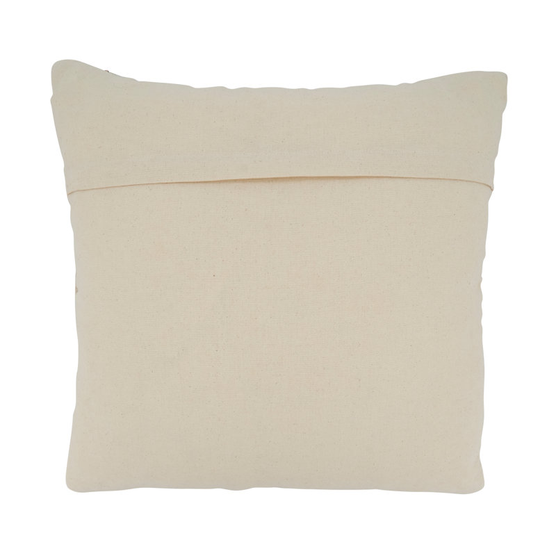 Housse de coussin en coton Kema, Polyester/ Bourre en polyester