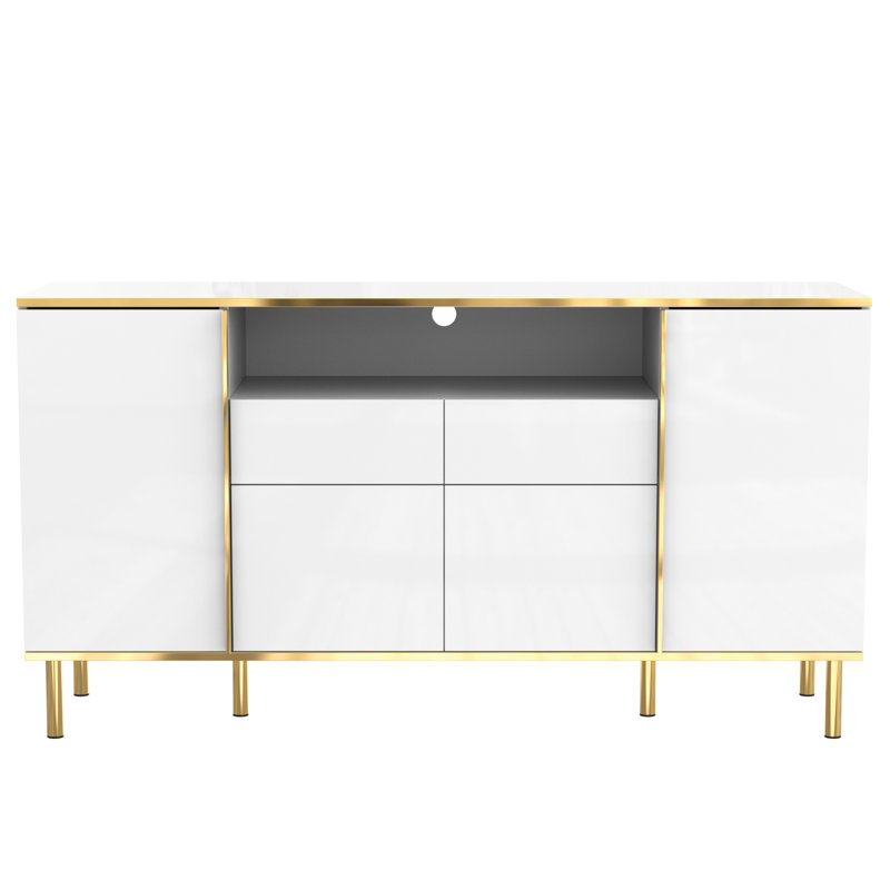 Aday 150cm Sideboard, White