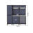 Workshop garage complete storage system set