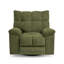 Fauteuil inclinable électrique berçant avec dossier gaufré-1905884404