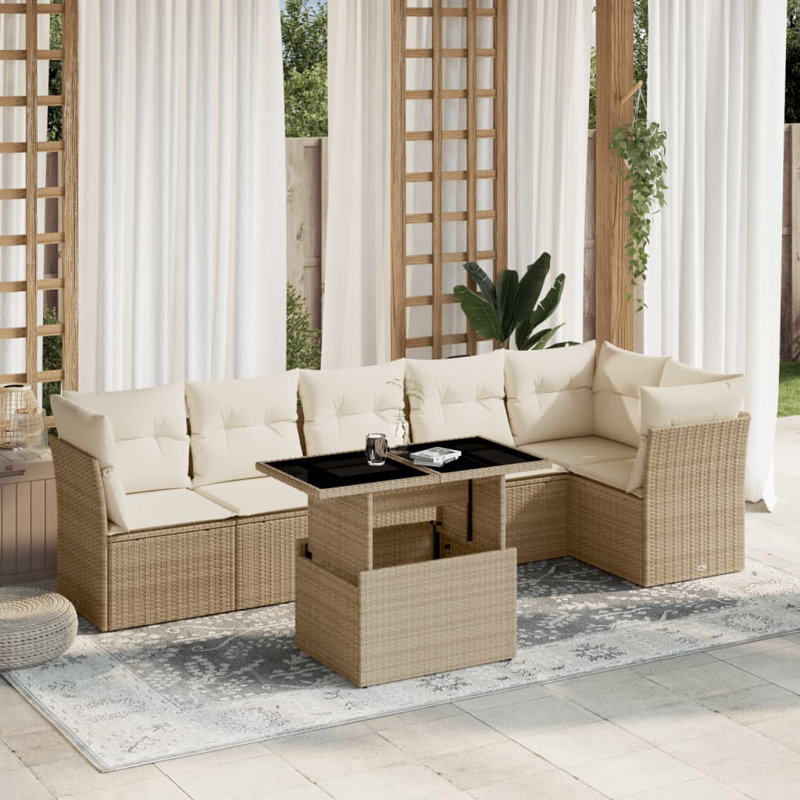 Ensemble de canapé de jardin Vidaxl
