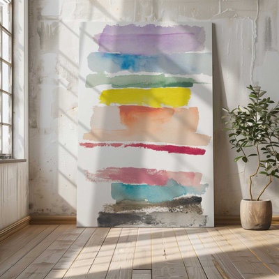 54" x 36"  Colour Carnival, Large Canvas Print