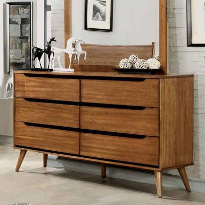Commode double 6 tiroirs Surya