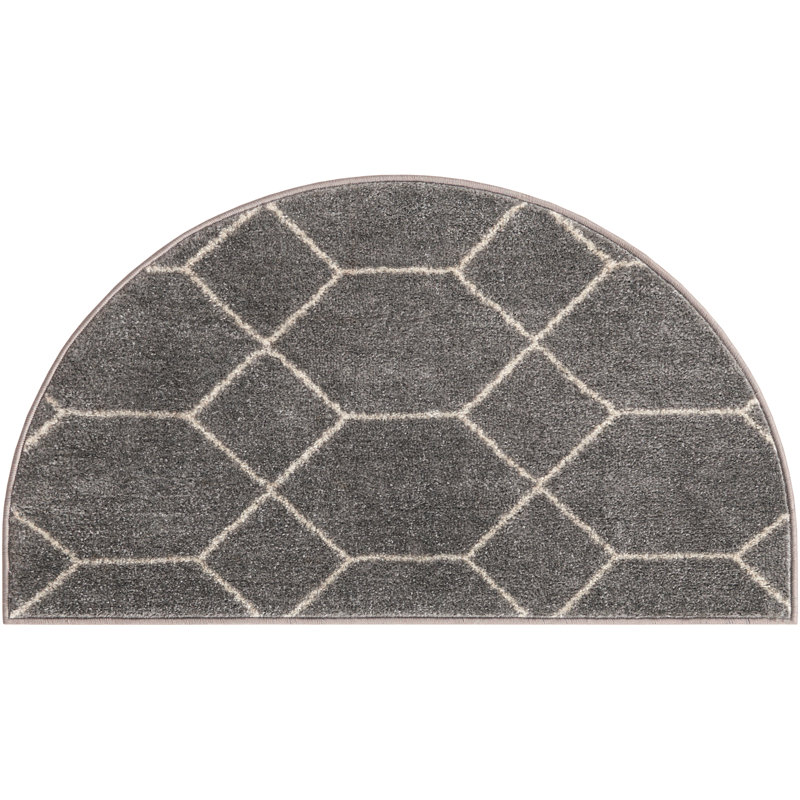 Arborville Makowski Rug, Half-circle 2'2" x 3'7"