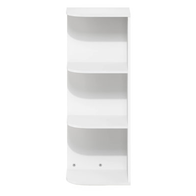 3 Tier Open Shelf Corner Bookshelf, a Great Tool for Organization and Storage