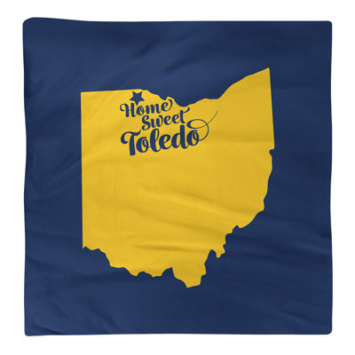 Polyester, Cotton Cities & Maps Square Napkin