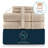 Danni-Leigh 6 Piece 100% Cotton Towel Set.-2035665311-2093797764