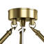 Deonta 5-Tier Dimmable Semi-Flush Crystal Chandelier-1431166250