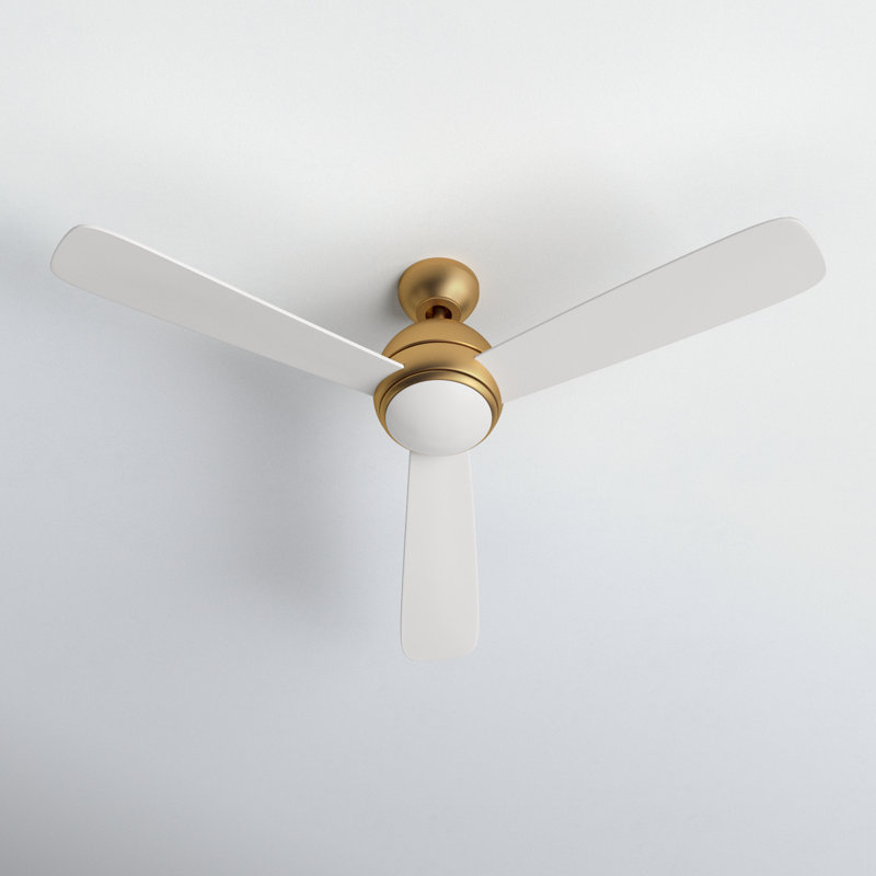 Erina 52'' 3-Blade Ceiling Fan with LED Light Kit
