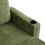 Upholstered L-Shaped 3-Seater Sectional Sofa with Footstool-683723509