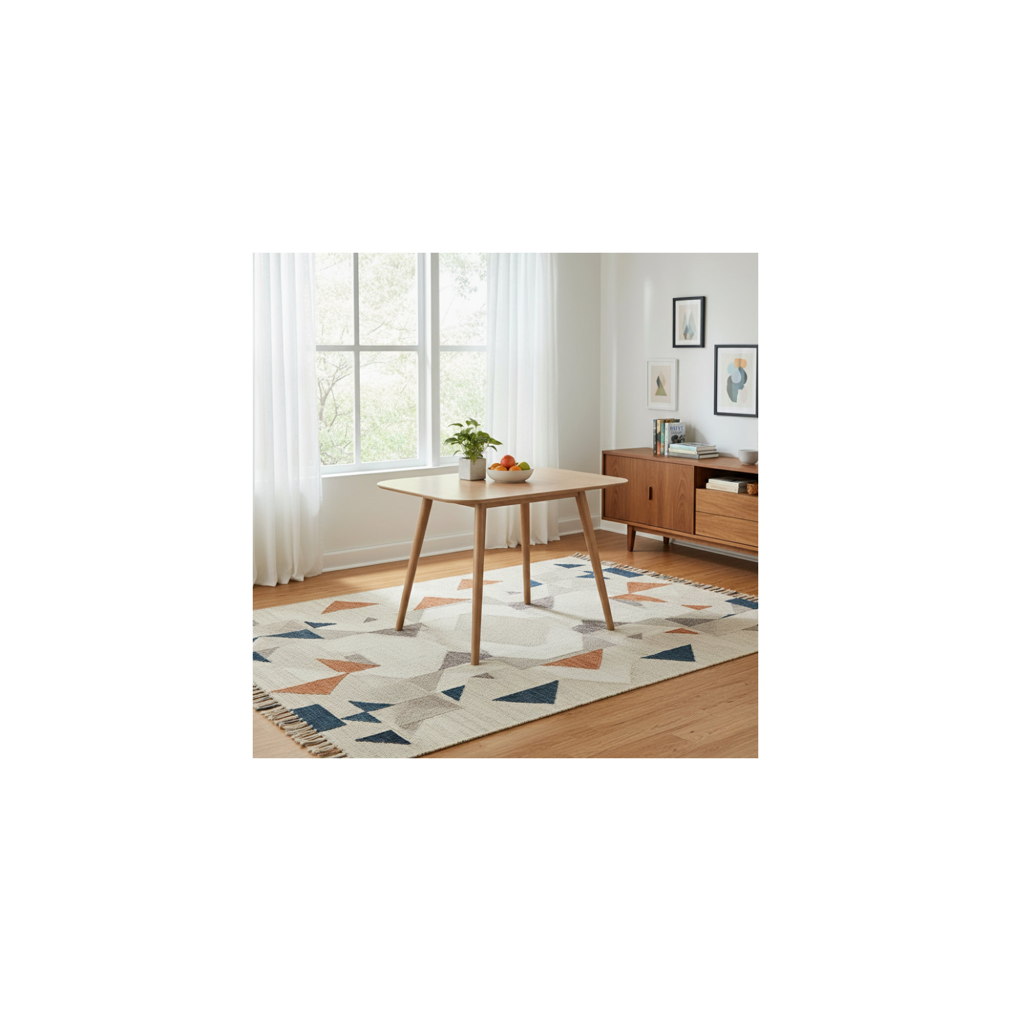 Louise Dining Table, Light Ash